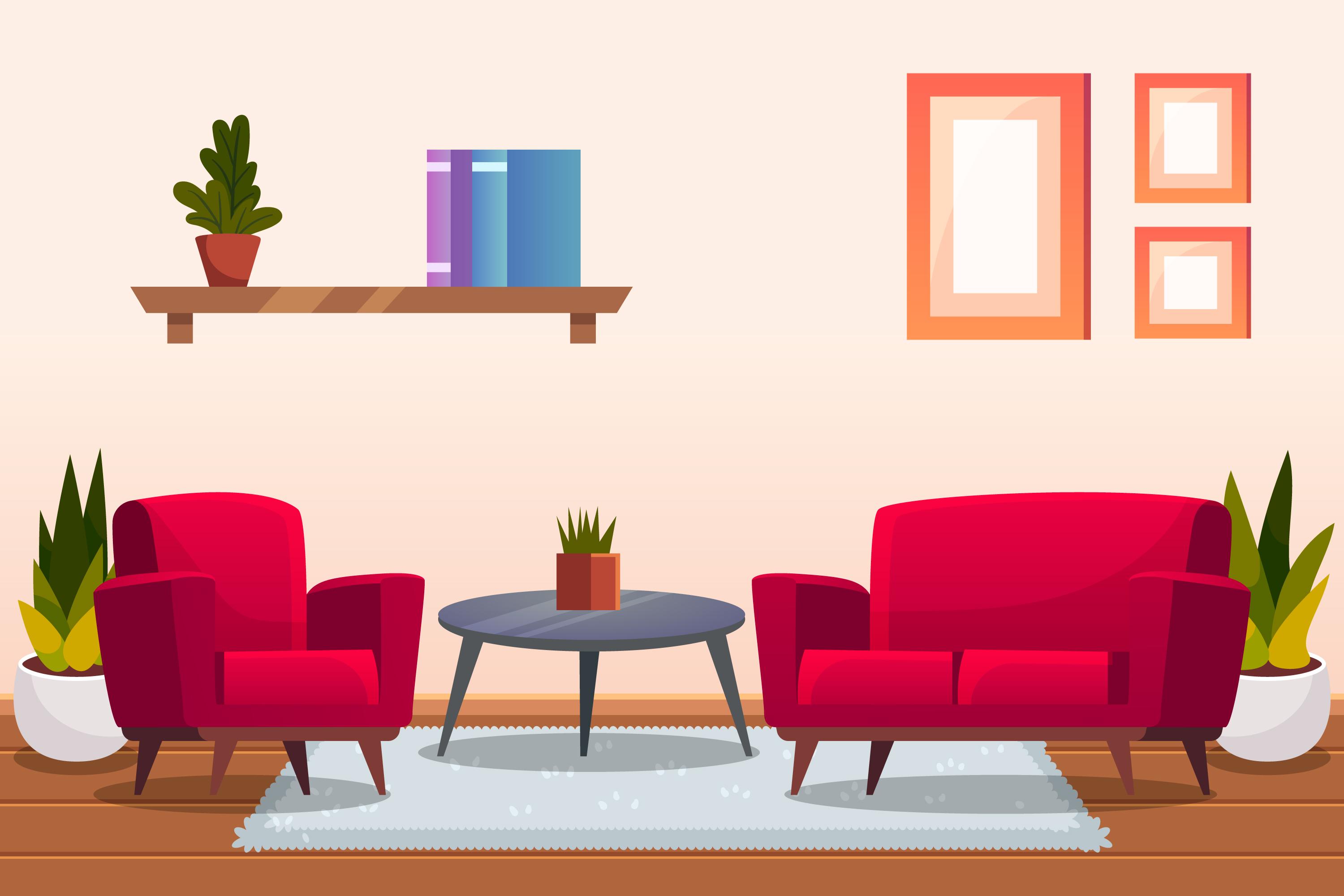 Cozy homestay interiors